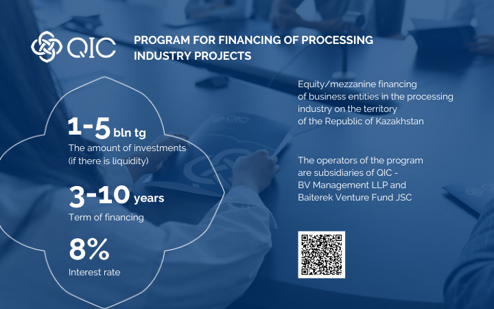 Program for Financing of Processing Industry Projects