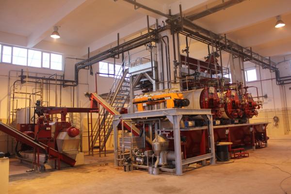 Meat and bonemeal tankage production plant